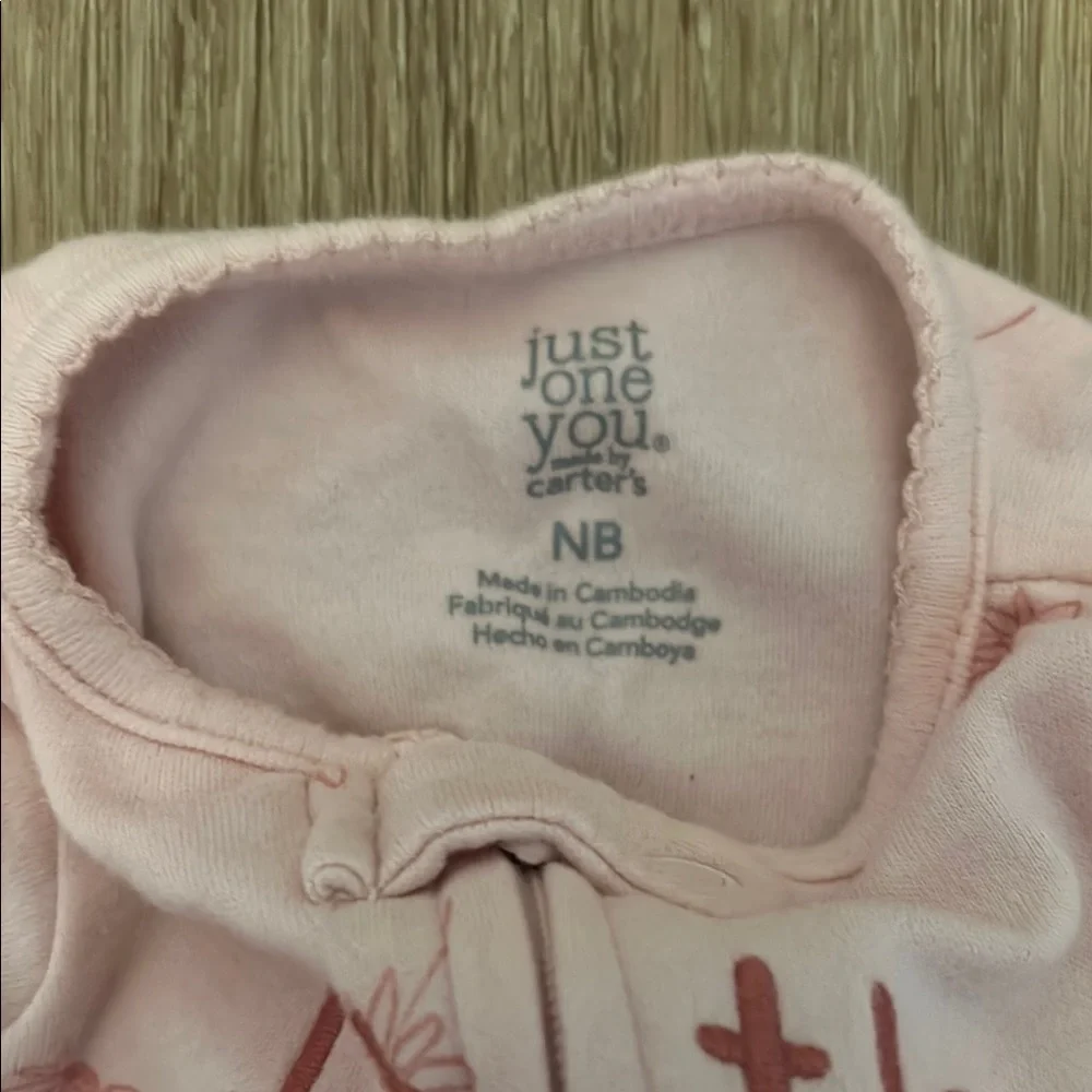 Little Sister Pink Baby One Piece